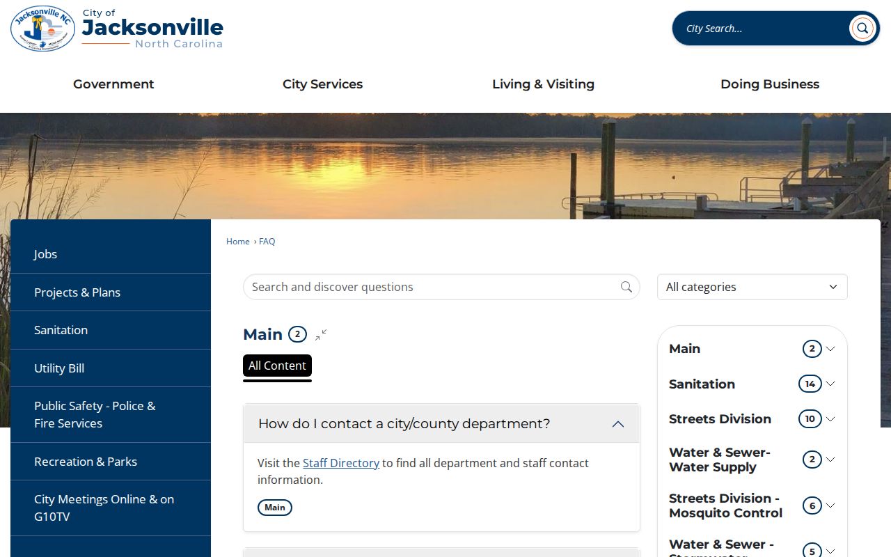 Jacksonville official FAQ explaining police report copy requests